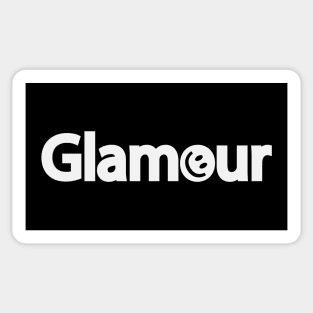 Glamour artistic text design Sticker